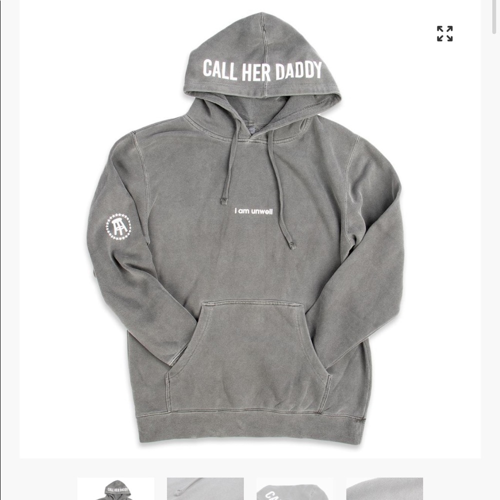 Call Her Daddy Merch/ I am Unwell Hoodie